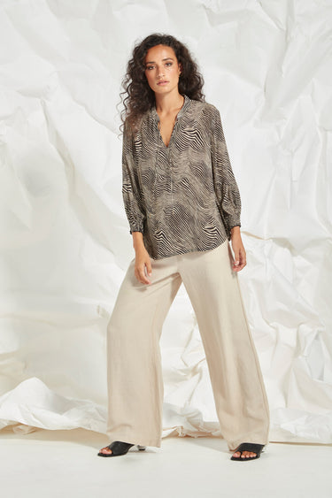 Glide - Rhodes Blouse - Print - Blouse VERGE