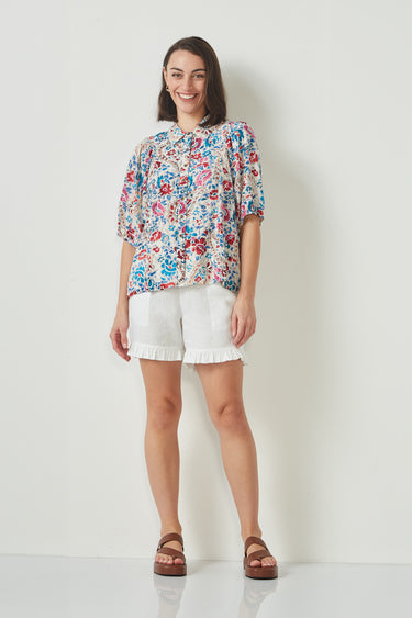 Frill Short - White - Short VERGE