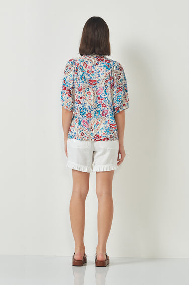 Frill Short - White - Short VERGE