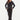Woman wearing a black outfit with a textured jacket by Verge on a white background
