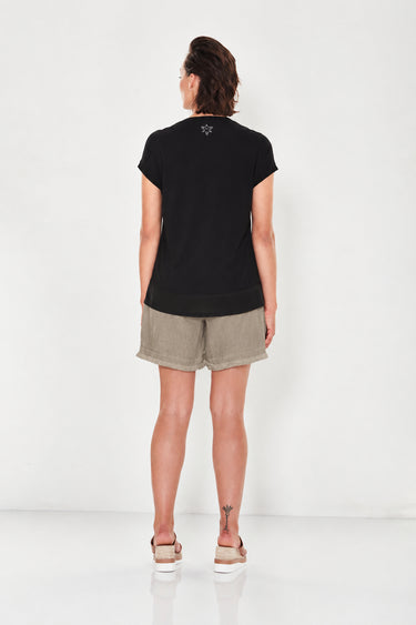 Ruffle Short - Sage