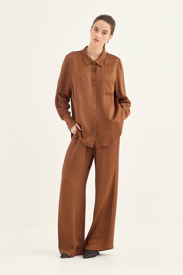 Savant Shirt - Walnut