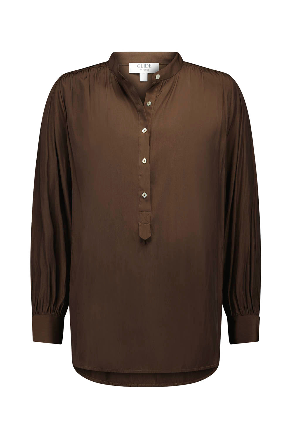 Glide by Verge - Seattle Shirt - Chocolate - Shirt VERGE