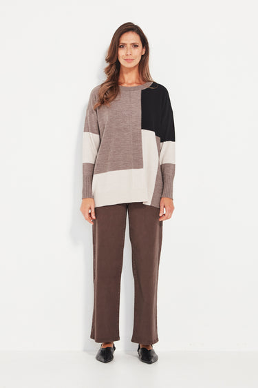 Sloane Sweater - Truffle