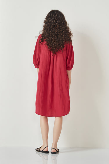 Glide - Strike Dress - Raspberry - Dress VERGE