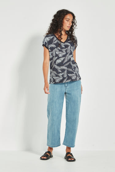 Suki Top - Print - Tee VERGE
