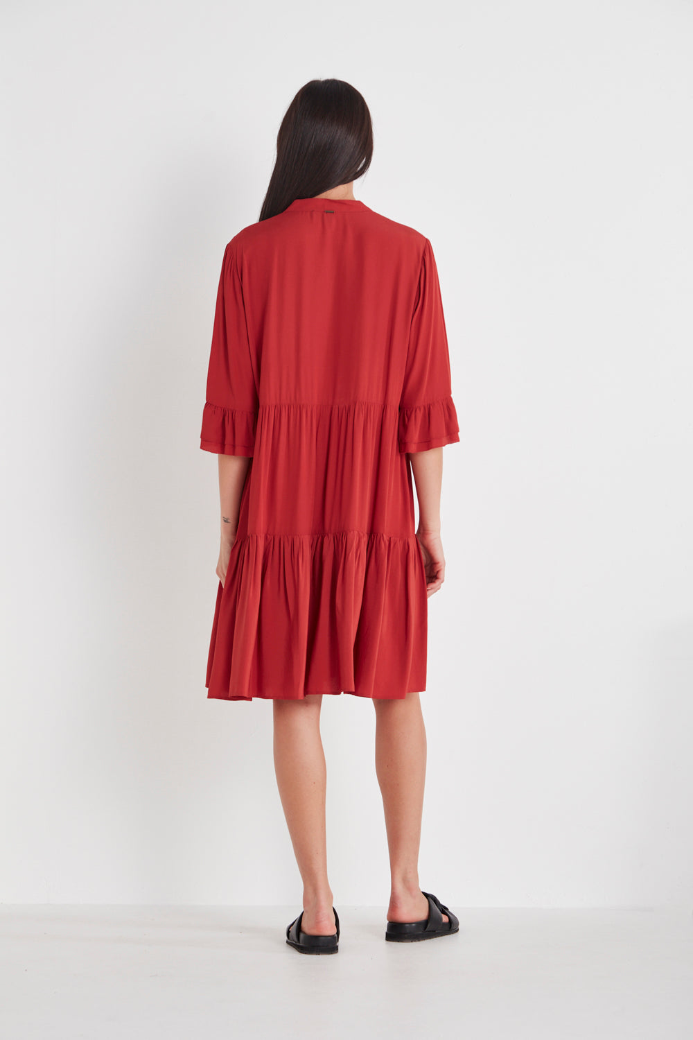 Tallulah Dress Paprika VERGE