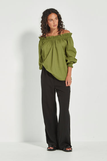 Tamara Top - Green - Top VERGE