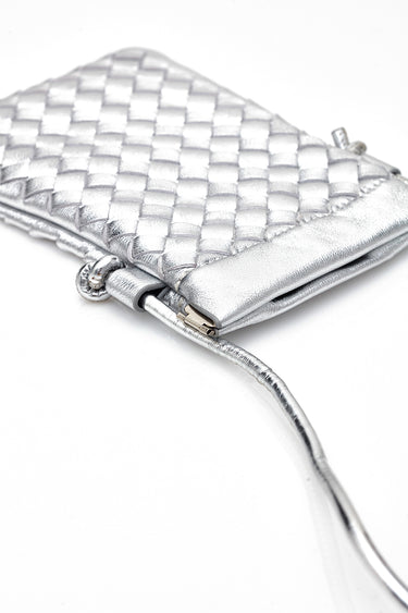 Thea Phone Bag - Silver - Bags VERGE