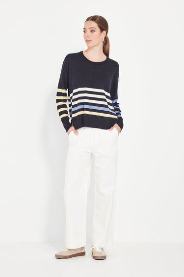 Thea Sweater - Stripe - Sweater VERGE