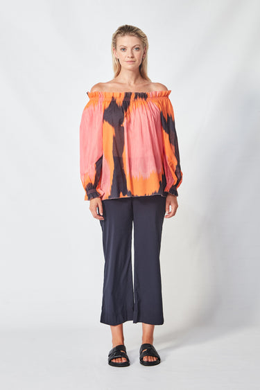 Theme Top - Coral Print - Top VERGE