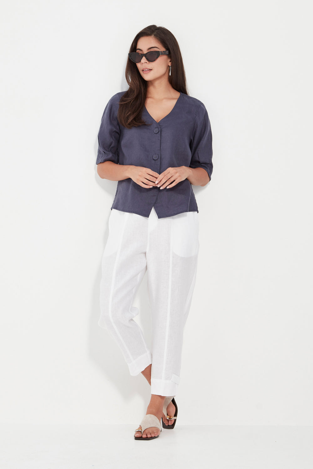Trinity Top - Denim – VERGE