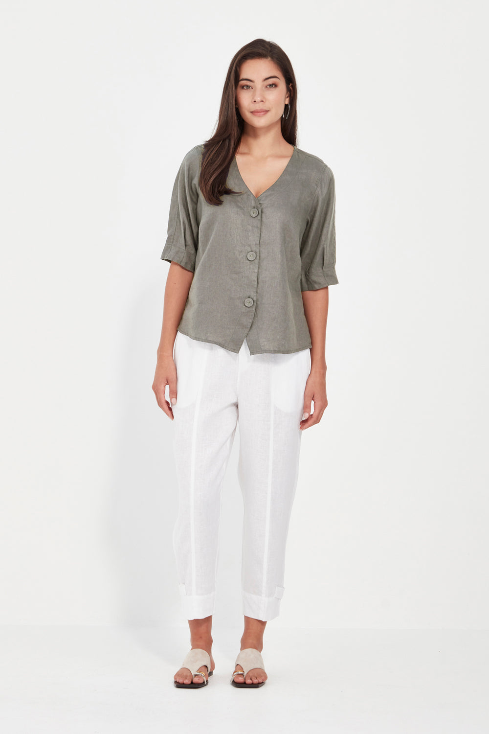 Trinity Top - Thyme – VERGE