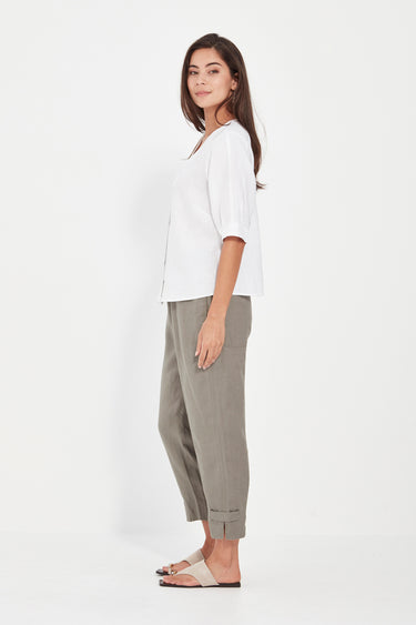 Trinity Top - White - Tee VERGE