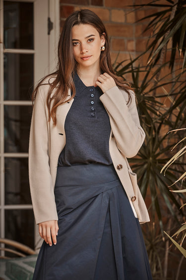 Valley Sweater - Ink Marle - Sweater VERGE