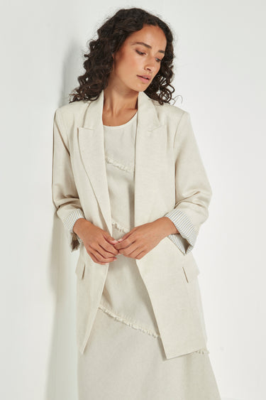 Yara Blazer - Cashew - Jacket VERGE