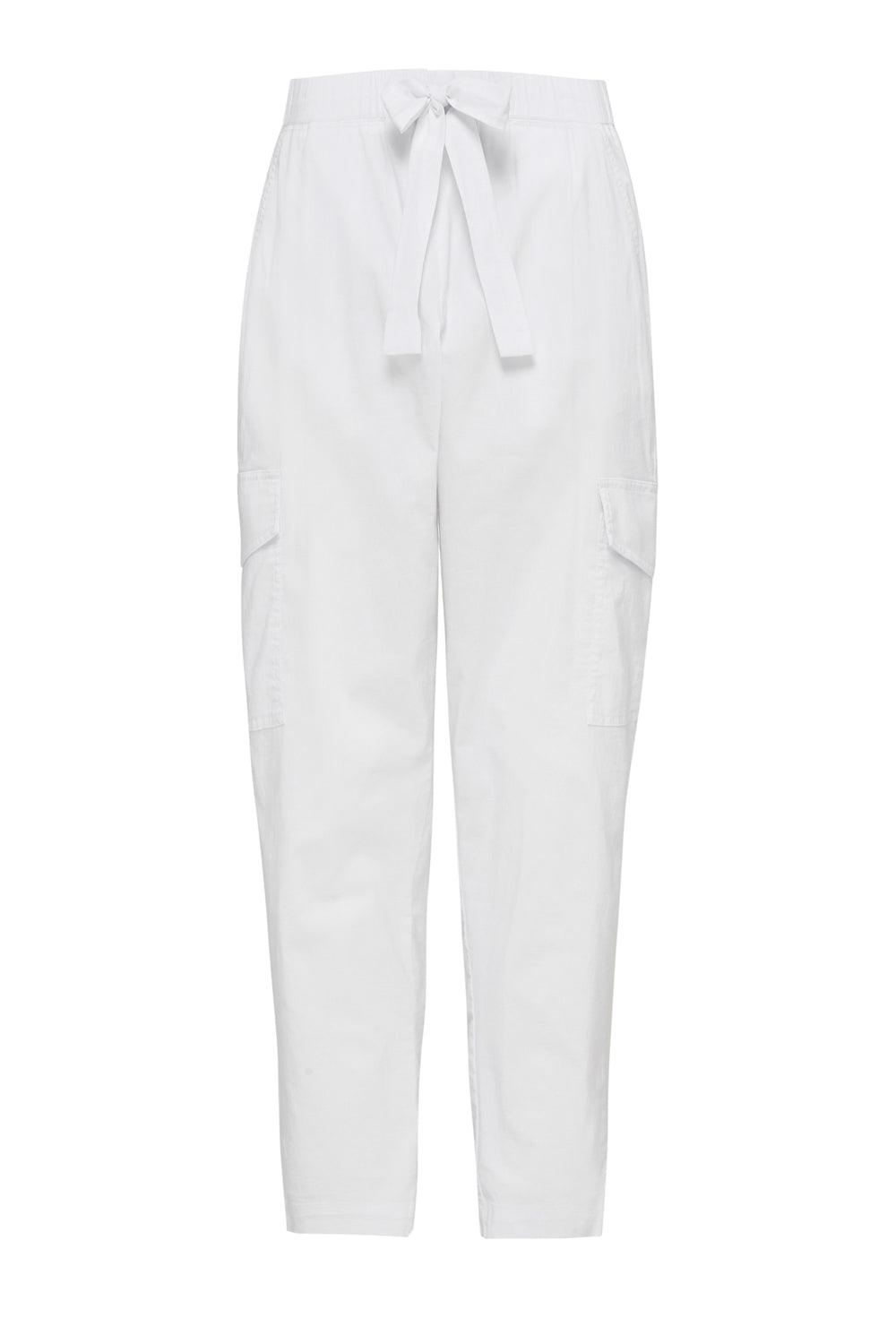 Acrobat Soft Cargo Pant - White - Pant VERGE