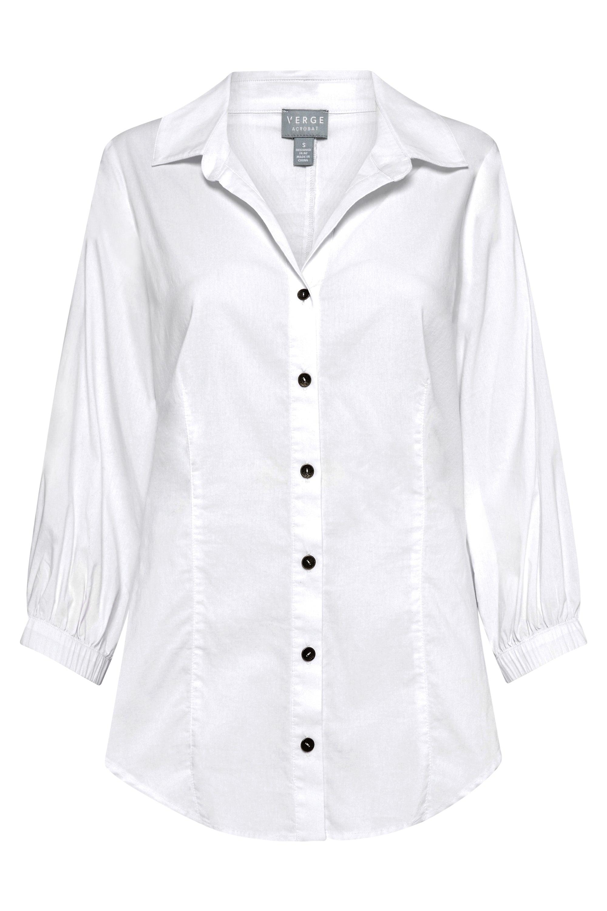 Acrobat Artful Shirt - White - Shirt VERGE