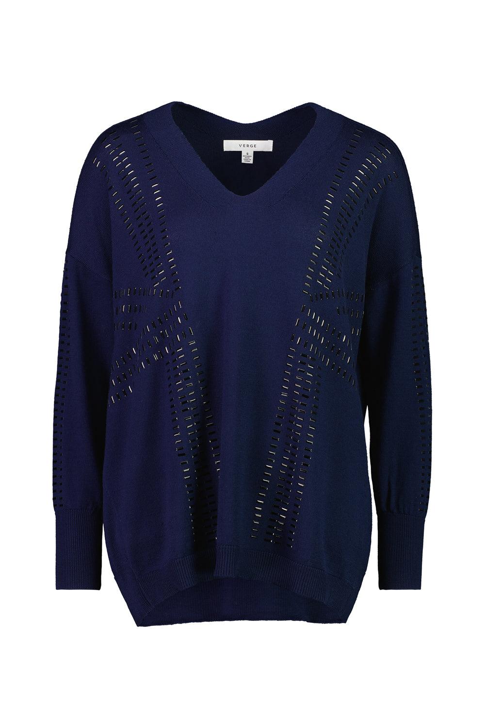 Sundown Sweater - French Ink - VERGE