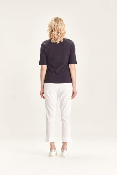 Acrobat Eyelet Pant - White - Pant VERGE