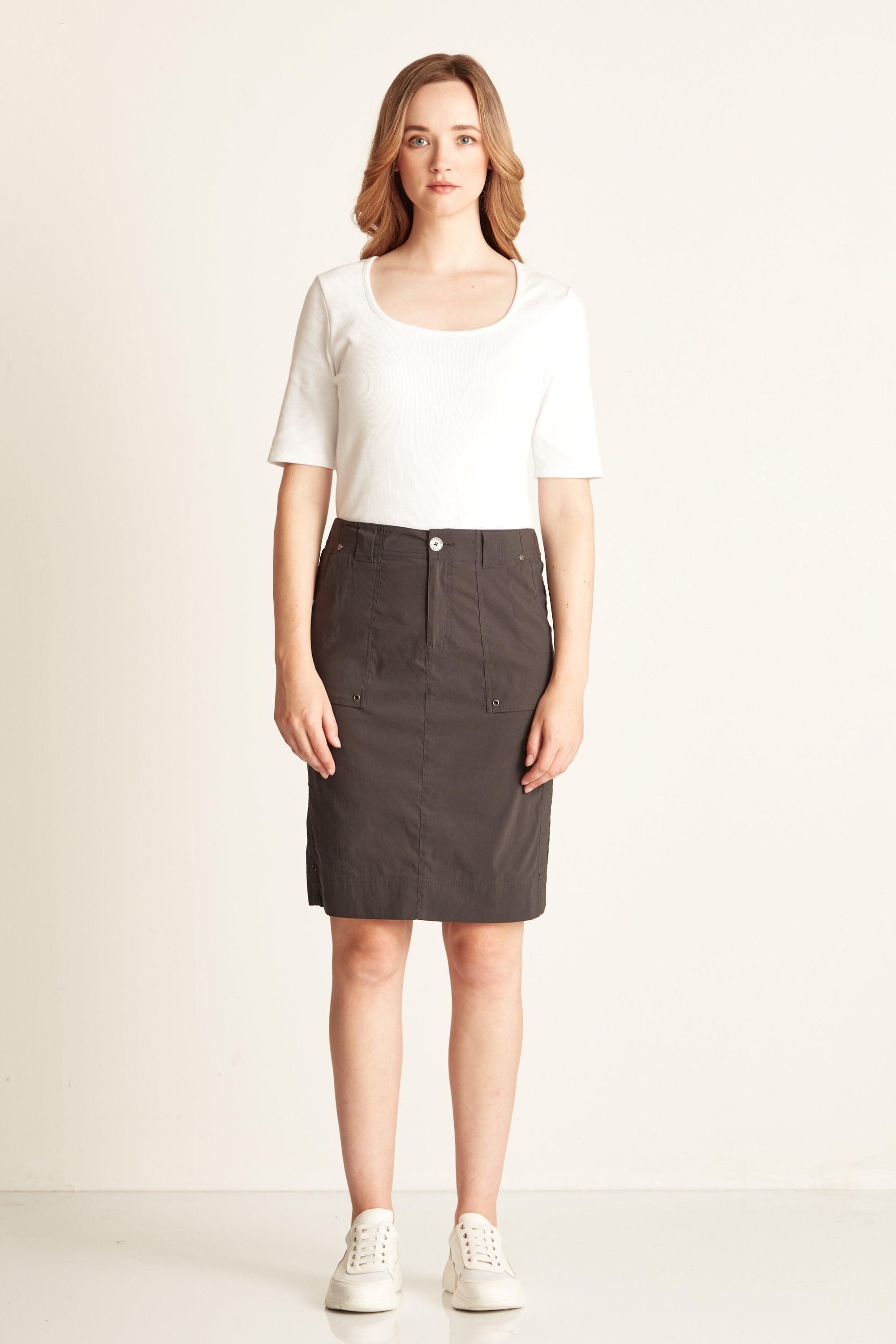 Acrobat Legion Skirt - Charcoal - Skirt VERGE