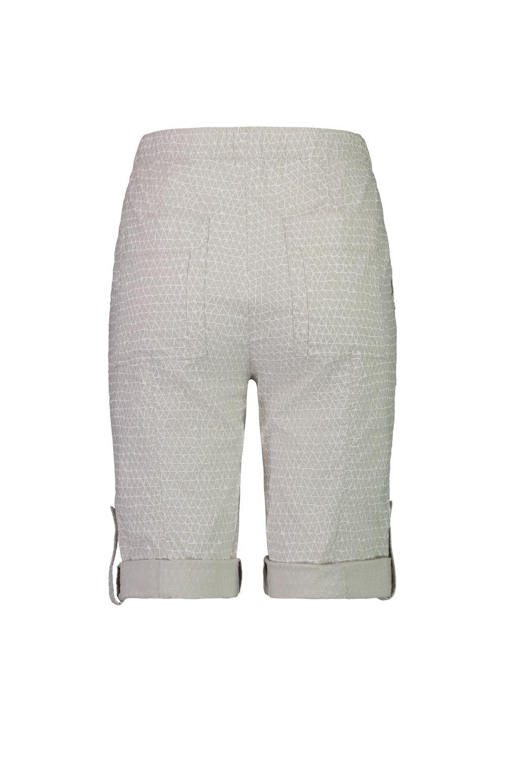 Acrobat Weave Rolled Short - Pumice/White - Short VERGE