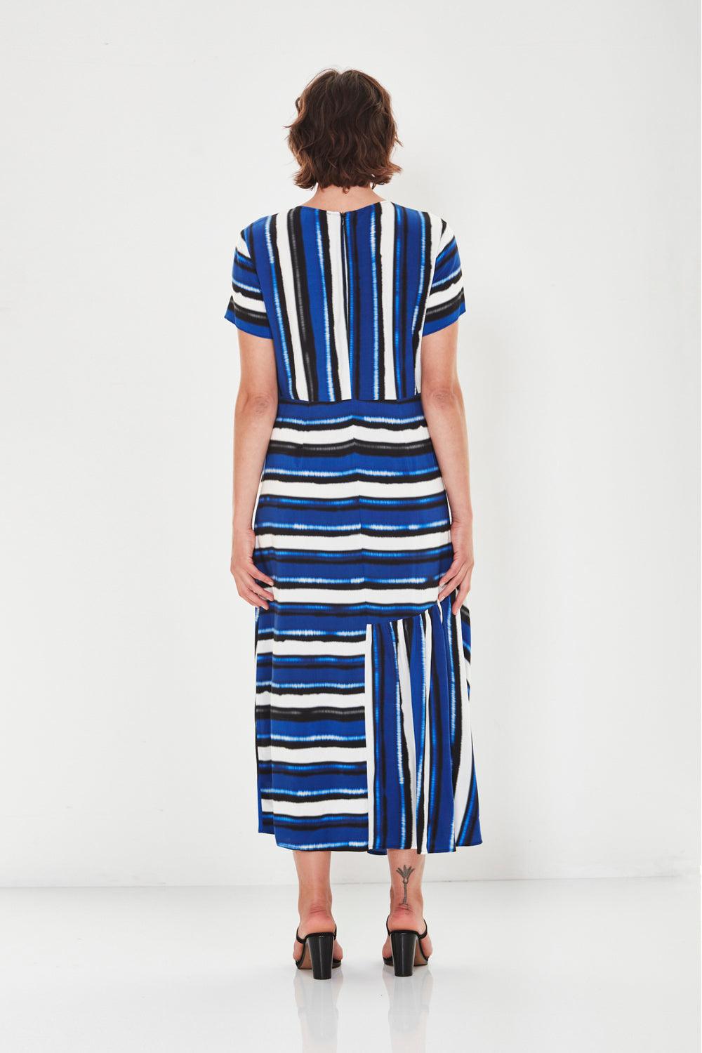 Blur Maxi Dress - Print - Dress VERGE