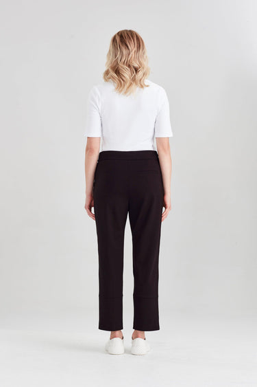 Cavalier Cropped Pant - Black - Pant VERGE