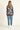 Crescent Hoodie - White/Blue Velvet - Sweater VERGE