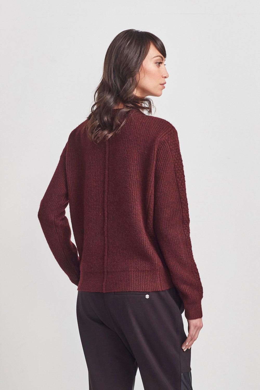 Deliver Sweater - Merlot - Sweater VERGE