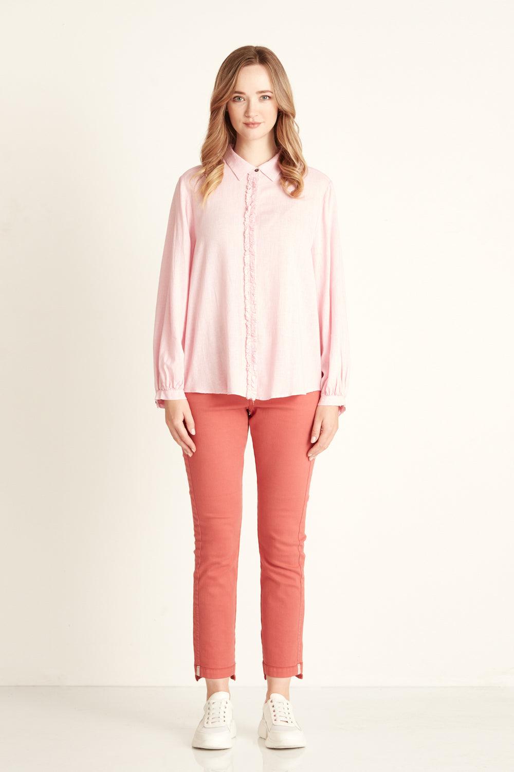 Flare Shirt - Pink - Shirt VERGE
